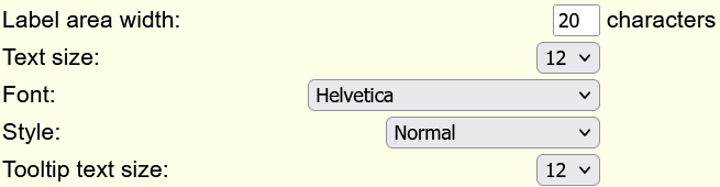 Configure options
